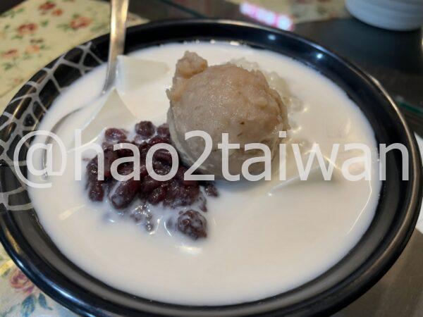 那個年代 杏仁豆腐冰の綜合杏仁玉露（食後にちょうどいい甘さ）